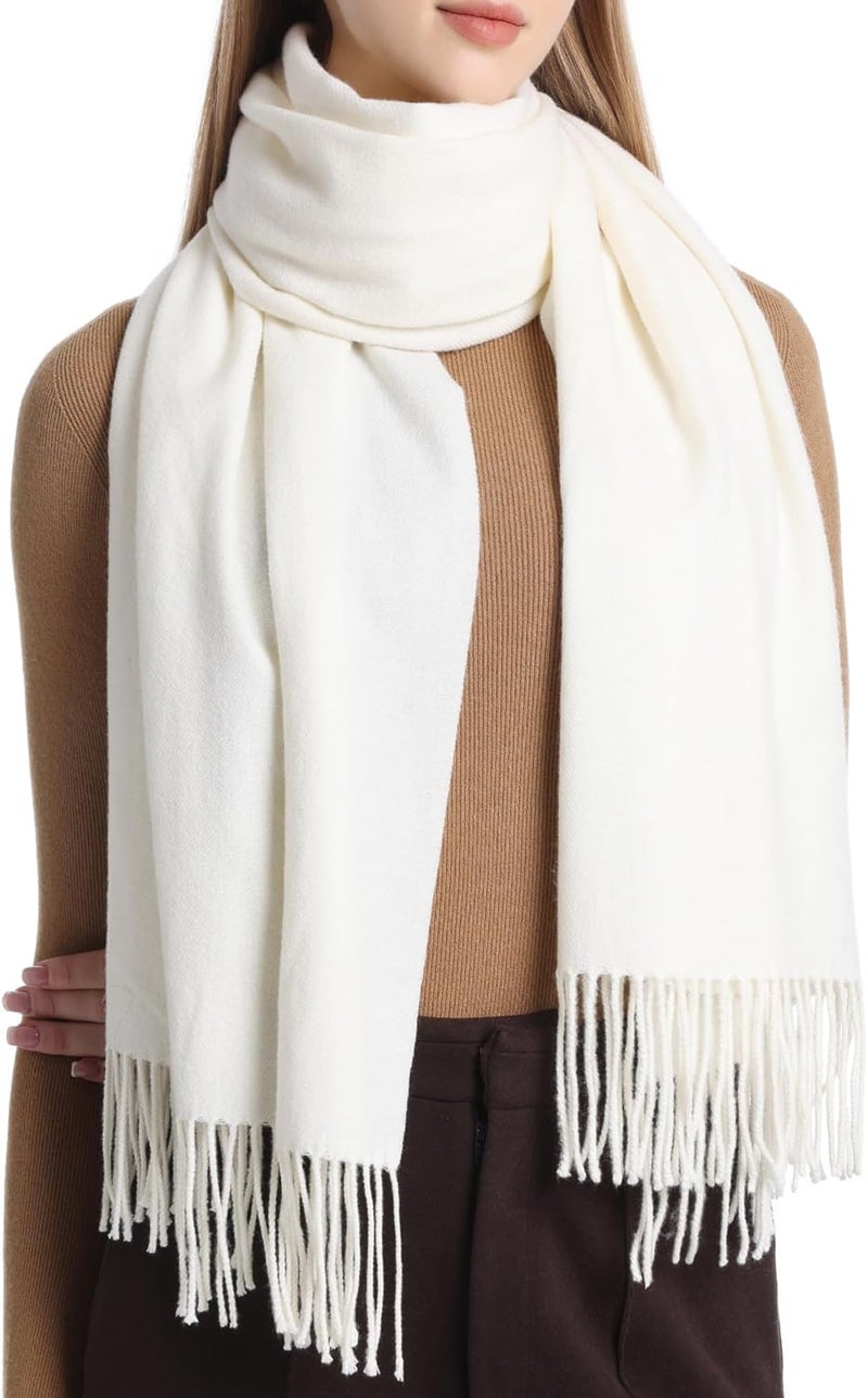 Sofier Pashmina Shawls And Wraps for Women for Evening Dress Warm Winter Scarf Wedding Bride Bridesmaid Gifts Cashmere Feel - Image 1